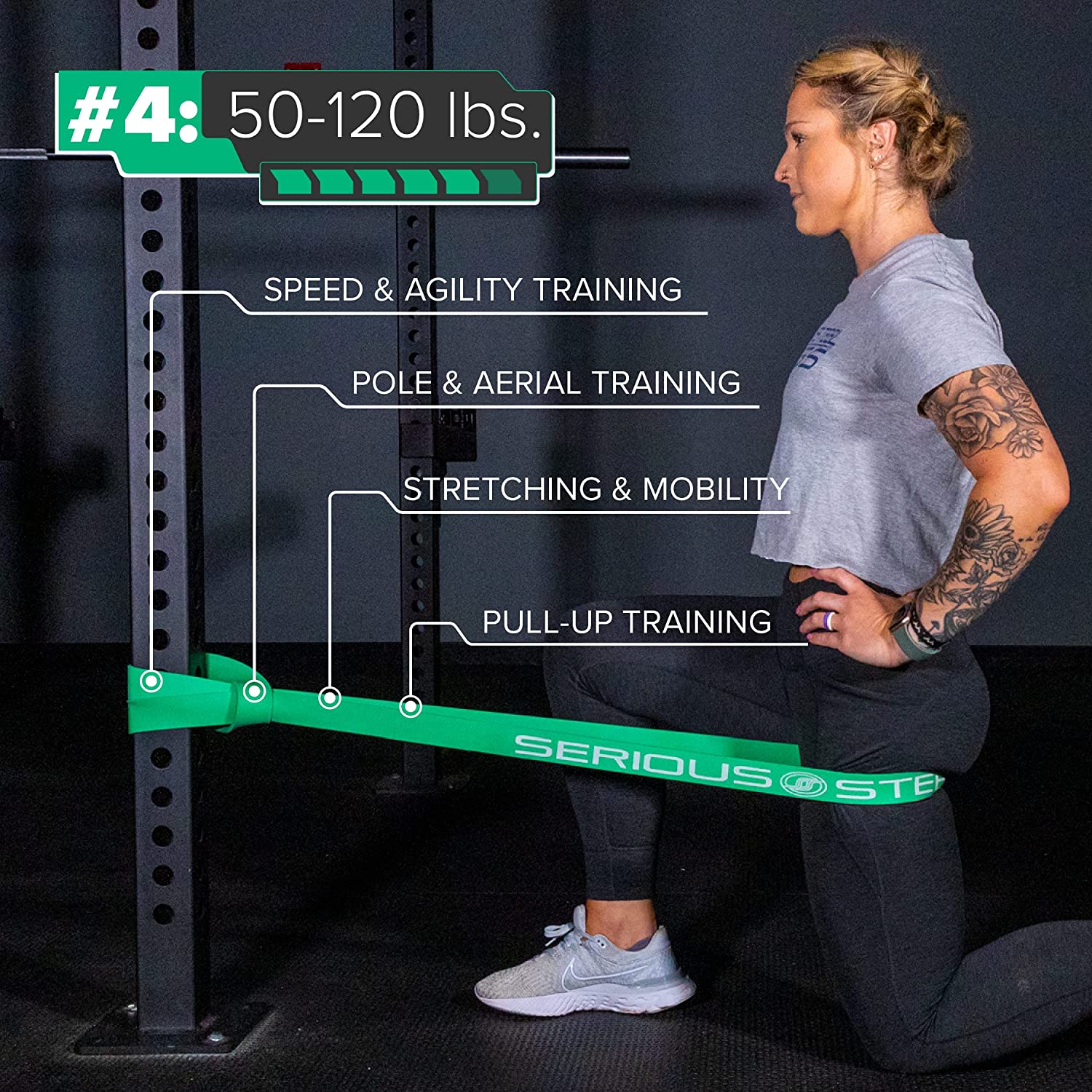 Serious Steel Fitness 41" Resistance Bands
