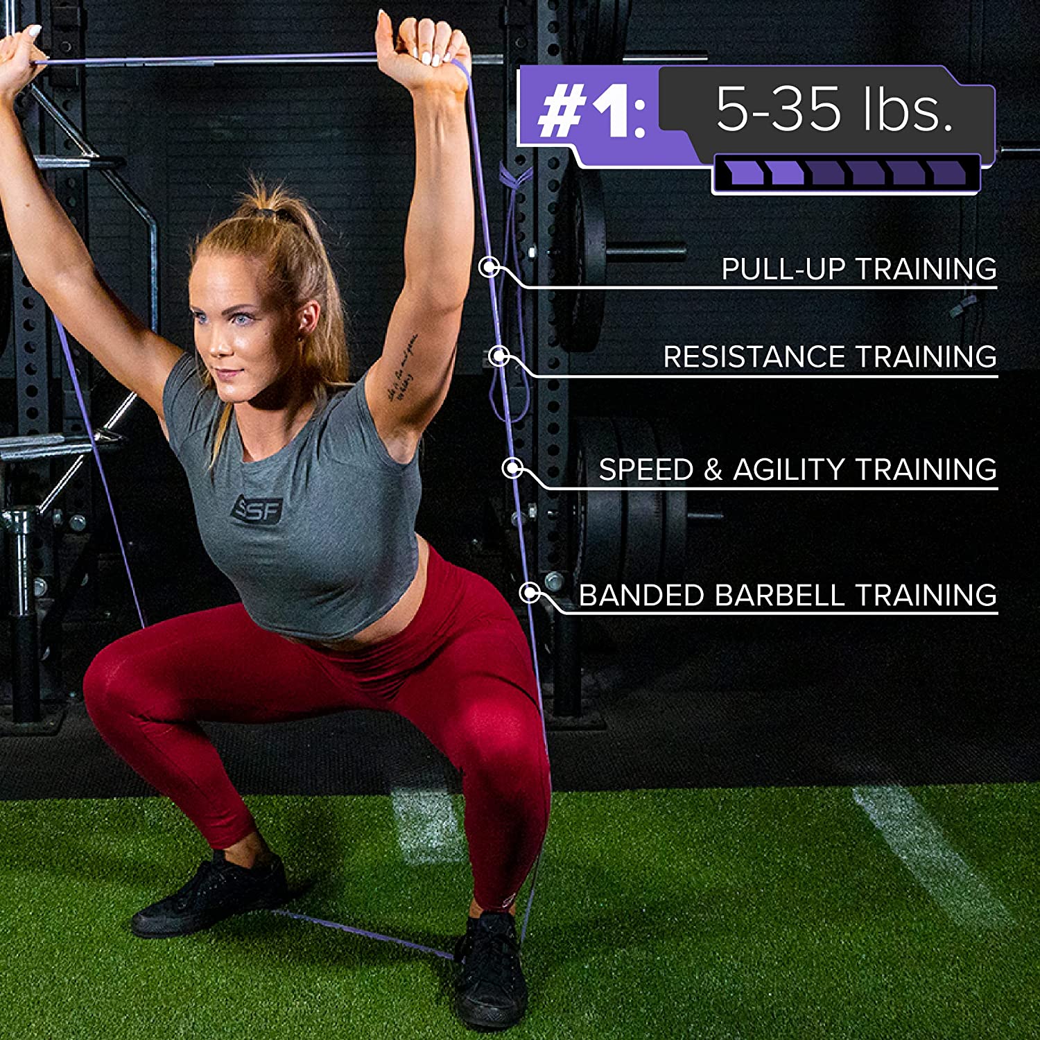 Serious Steel Fitness 41" Resistance Bands